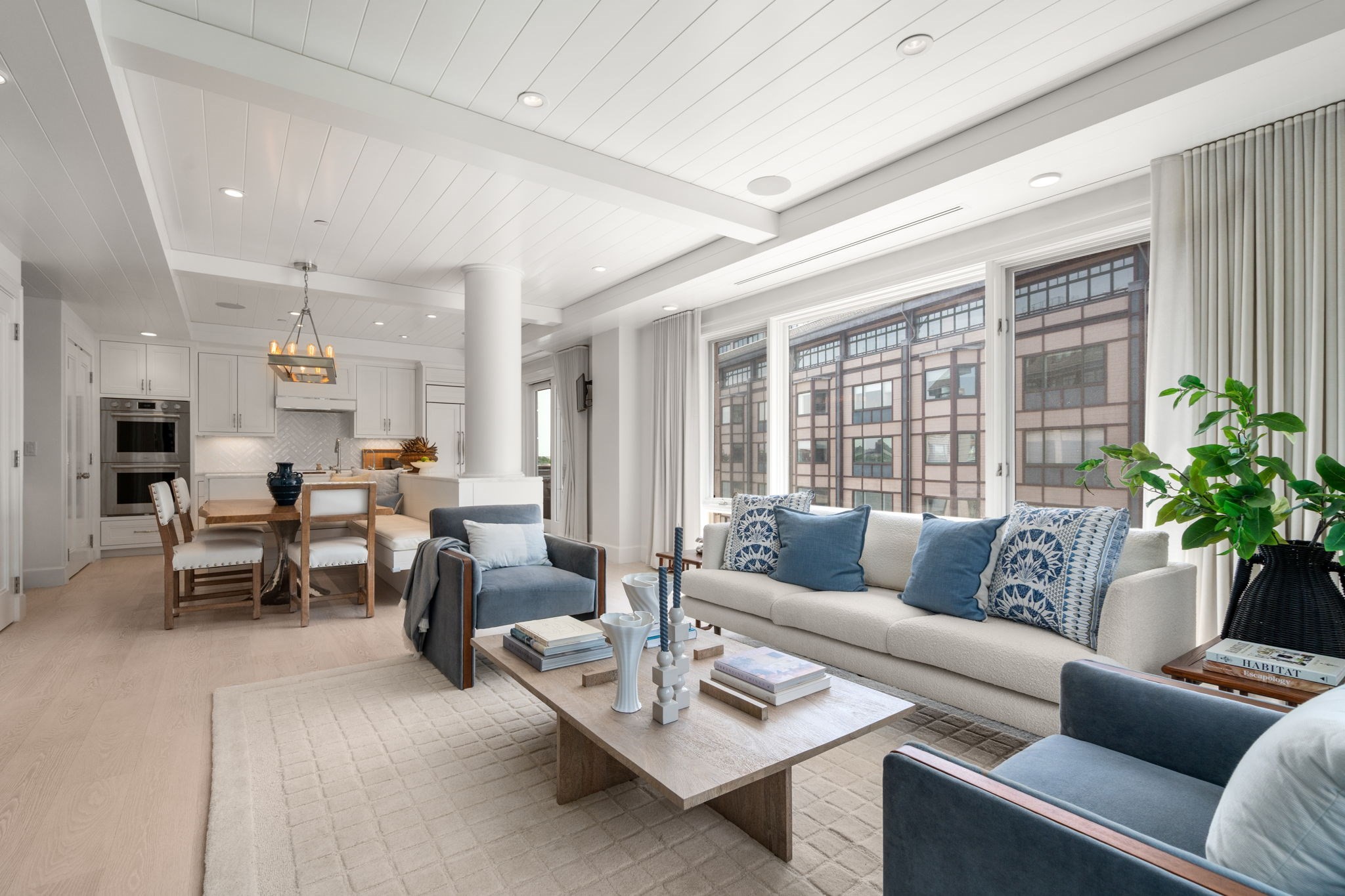 Interior of the featured 50 Battery Street residence